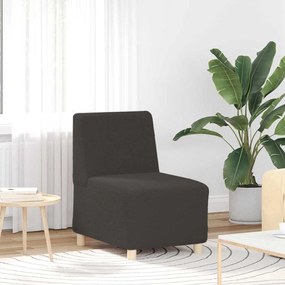 Sofá Chiar 3 pcs Cinzento escuro 55 x 74 x 82 cm