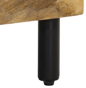 Móvel de TV 100x33x46 cm madeira de mangueira maciça