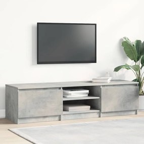 Móvel de TV derivados de madeira cinzento concreto