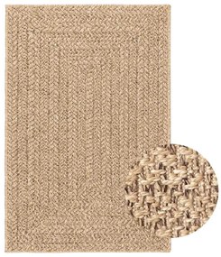 Tapete ZIZUR 200x290 cm aspeto de juta interior e exterior