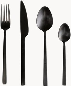 Conjunto de talheres escovados Gloria, 4 pessoas, conjunto de 16