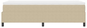 Cama Box com Colchão Verde Claro Cinza 100x200 cm Tecido de Veludo
