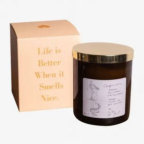 Pack De 4 Velas Aromáticas Coleção Zodíaco Branco & Capricorn - Sklum