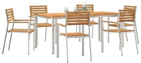 Conjunto de Jantar de Jardim 7 pcs