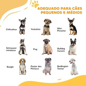 Barreira de Segurança para Cães 74-100 cm com Extensão Montagem a Pressão e Duplo Bloqueio para Porta Escada Branco
