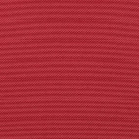 Tela de varanda 75x800 cm 100% poliéster oxford vermelho