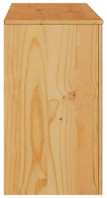 Buffet vidaXL "DRAMMEN" 114x43x75,5 cm Madeira Sólida de Pinheiro