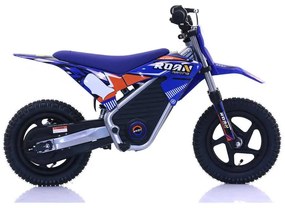 Mini moto elétrica para crianças Minicross electrica 250W 12/12"  Warrior MX-E250 Azul