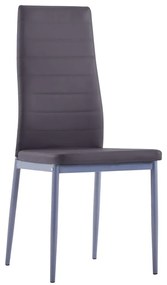 Conjunto de jantar 5 pcs cinzento