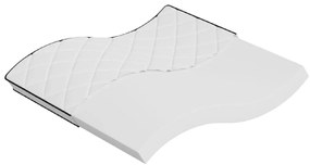 Colchão de espuma médio suave 180x200 cm