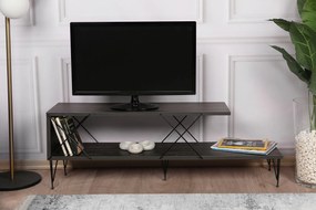 Móvel TV Street – Castanho Escuro – 120x40x30 cm