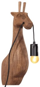 vidaXL Candeeiro de parede formato de animal 25 W 12x12x42 cm E27