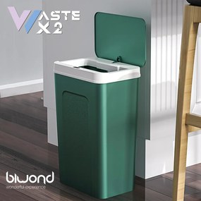 Caixote Lixo Inteligente com Sensor 18L Preto Biwond