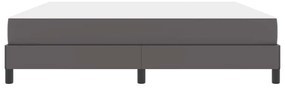 Cama Outros Cinzeto 180 x 200 cm Couro sintético
