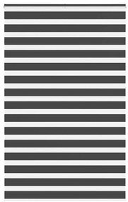vidaXL Cortina de zebra 145x230 cm largura do tecido 140,9cm poliéster