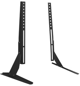 vidaXL Suporte/base de TV universal p/ tampo de mesa 2 pcs 32"-70"