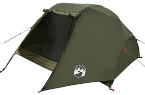 Tenda de pesca para 3 pessoas impermeável verde azeitona
