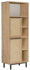 Armário de Cozinha ON10A – Nogueira – 60 cm x 149,6 cm x 35,5 cm