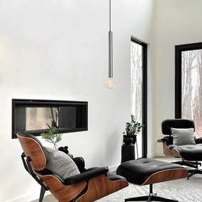 Candeeiro Chandelier Tempo – Prateado – 4 x 4 cm