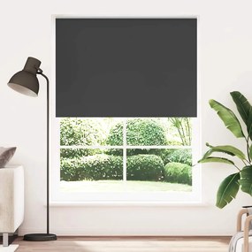 Estore de rolo 140 x 230 cm, Preto