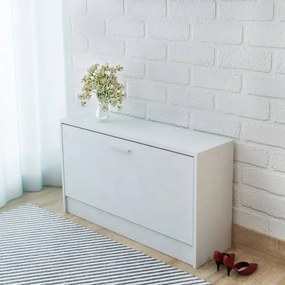Banco sapateira 80x24x45 cm branco