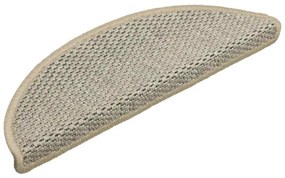 Tapetes escada adesivos aspeto sisal 30pcs 56x17x3cm