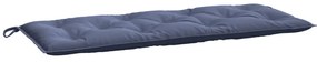 Almofadão p/ banco jardim 120x50x7cm tecido oxford azul-marinho