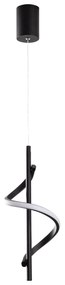 Candeeiro de Teto Likma – Preto – 16x50-100x16 cm