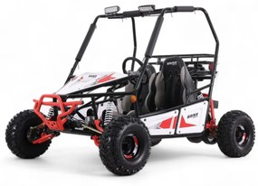 Buggy gasolina para crianças 125cc Roan Triton 2 Lugares R7 Vermelho
