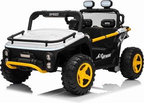 Carro elétrico para Crianças 24V Buggy UTV SPEED Rodas de espuma EVA Branco