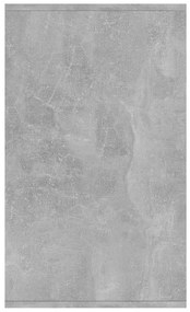 Aparador 135x41x75 cm derivados de madeira cinza cimento