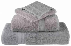 Panos de prato 4 pcs Cinzento 15 x 21 cm Algodão