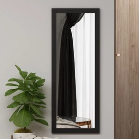 Espelho "Omilo" - 40 x 105 x 2 cm - Preto - Design Moderno