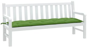 Almofadão p/ banco de jardim 180x50x7 cm mesclado tecido verde