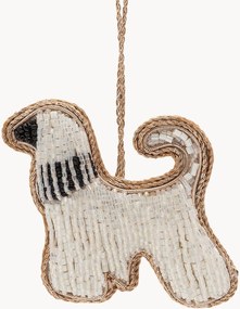 Ornamento de Natal artesanal Fancy Dog
