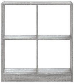 Estante 68,5x32x75 cm derivados de madeira cinzento sonoma