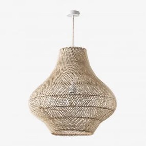 Lâmpada De Teto Magali Natural - Branco & Ø65 Cm Magali - Sklum