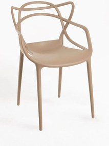 Pack 4 Cadeiras Korme - Beige