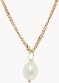 Colar de prata com pendente de ouro amarelo Gama