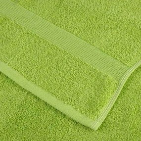 Panos de prato 4 pcs Verde maçã 15 x 21 cm Algodão