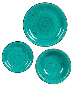 Serviço Mesa Grés Azul 18 Peças