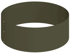 Vaso de Metal Aço/verde-azeitona Aço Ø 90 cm Modular