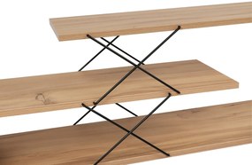 Móvel TV Zigzag – Carvalho – 120 cm x 40 cm x 30 cm