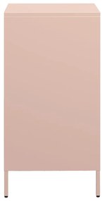 Aparador 35x39x73,5 cm aço laminado a frio rosa