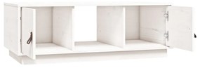 Mesa de centro 100x50x35 cm pinho maciço branco