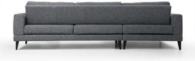 Sofá-Cama de Canto Nordic – Cinzento Escuro – 303 cm x 160 cm