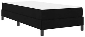 Cama Box Outros Preto 90 x 190 cm tecido