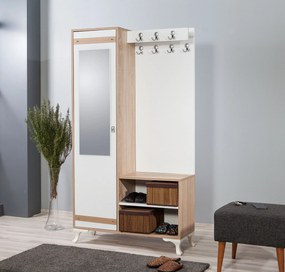 **** Cabideiro Inci – Carvalho Sonoma – 100 cm x 190 cm x 36 cm

**