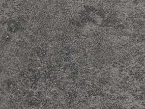 Mesa de centro ⌀ 50 cm cinzento e preto MELODY MEDIUM Beliani