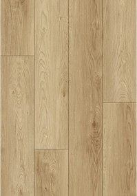Mexen Anniston amostra de painéis vinílicos SPC 6,5 mm, base IXPE 1,5 mm, 4 V-Fuga, Carvalho - F1038-S